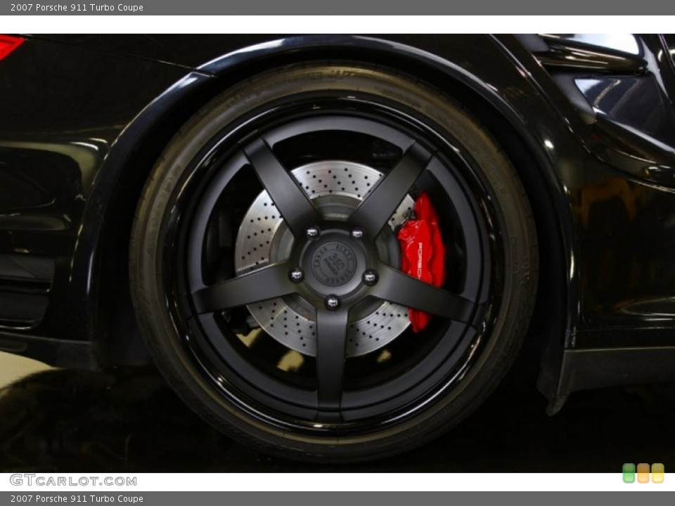 2007 Porsche 911 Turbo Coupe Wheel and Tire Photo #73370846