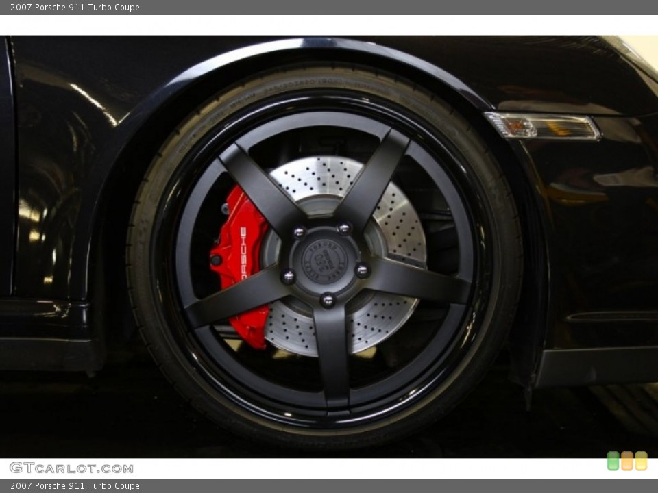 2007 Porsche 911 Turbo Coupe Wheel and Tire Photo #73370872