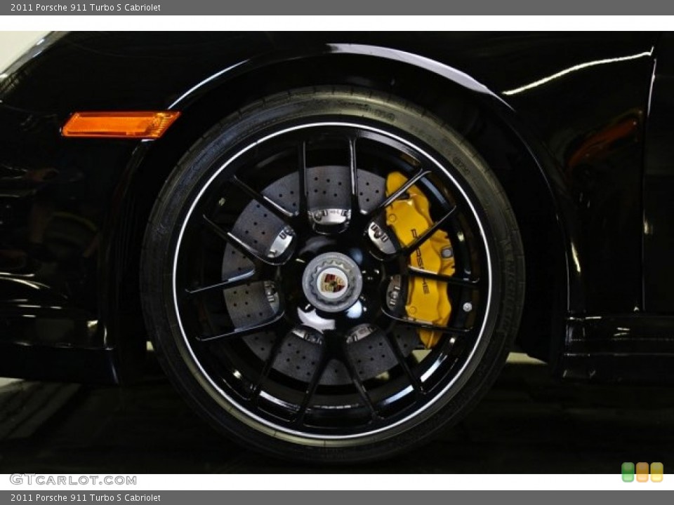2011 Porsche 911 Turbo S Cabriolet Wheel and Tire Photo #73371566