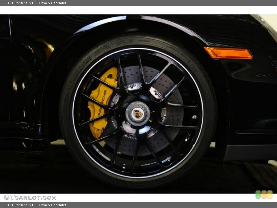2011 Porsche 911 Turbo S Cabriolet Wheel and Tire Photo #73371578