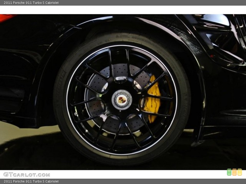 2011 Porsche 911 Turbo S Cabriolet Wheel and Tire Photo #73371581