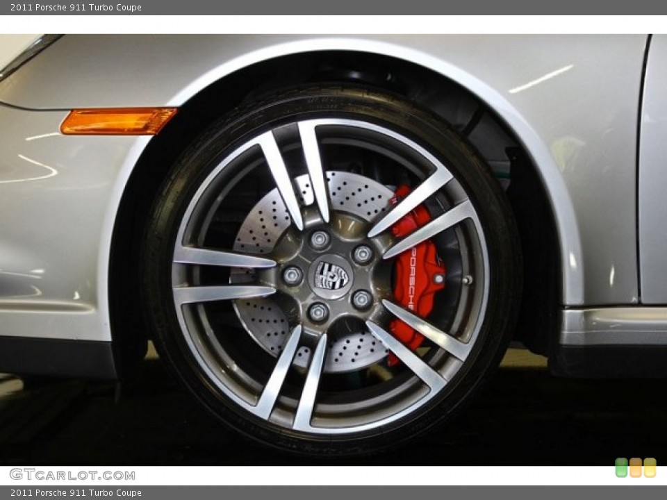 2011 Porsche 911 Turbo Coupe Wheel and Tire Photo #73372271