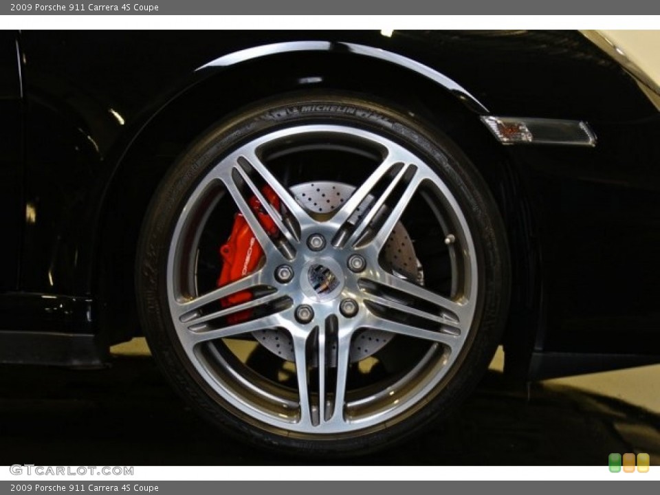 2009 Porsche 911 Carrera 4S Coupe Wheel and Tire Photo #73373102