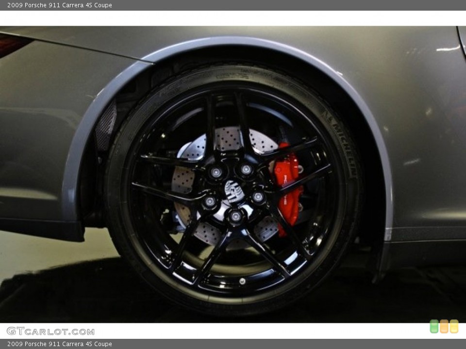 2009 Porsche 911 Carrera 4S Coupe Wheel and Tire Photo #73373894