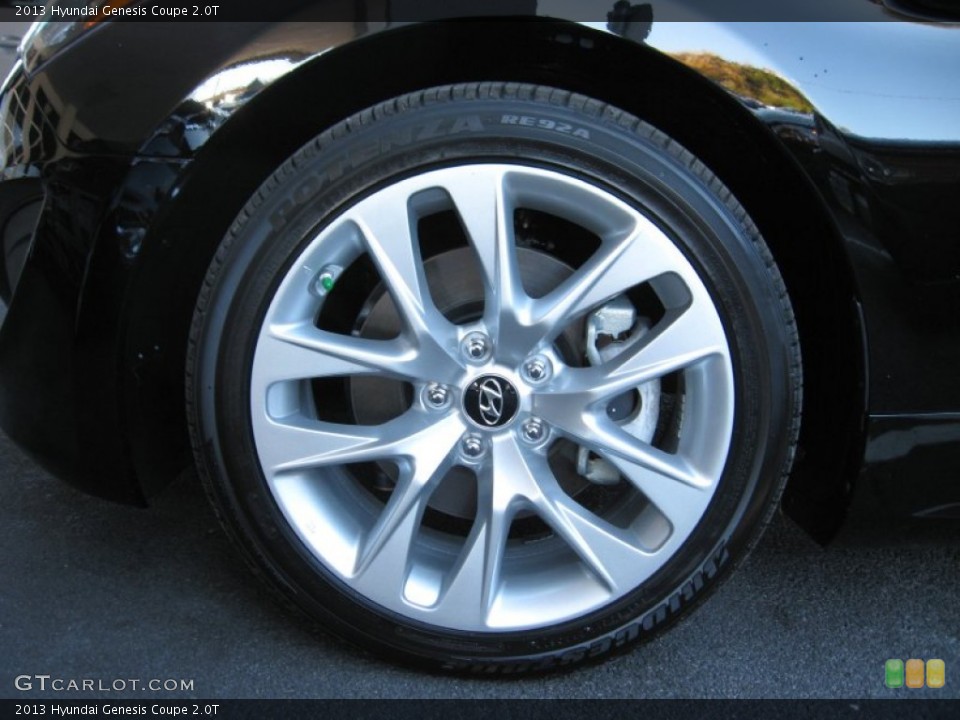 2013 Hyundai Genesis Coupe 2.0T Wheel and Tire Photo #73376555