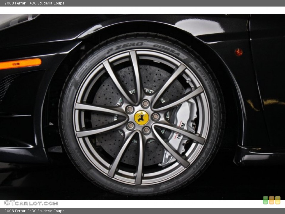 2008 Ferrari F430 Scuderia Coupe Wheel and Tire Photo #73377587
