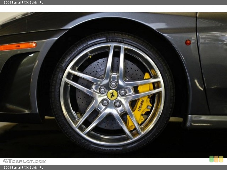 2008 Ferrari F430 Spider F1 Wheel and Tire Photo #73378712