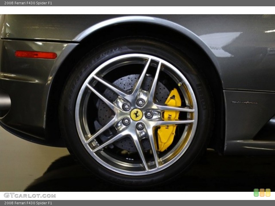 2008 Ferrari F430 Spider F1 Wheel and Tire Photo #73378748