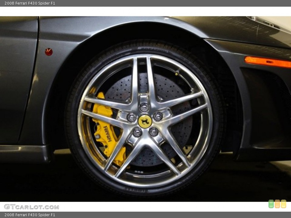 2008 Ferrari F430 Spider F1 Wheel and Tire Photo #73378766