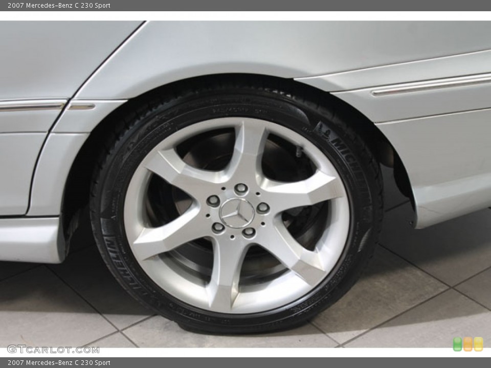 2007 Mercedes-Benz C 230 Sport Wheel and Tire Photo #73378970