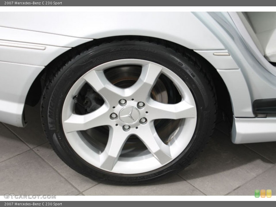 2007 Mercedes-Benz C 230 Sport Wheel and Tire Photo #73378991