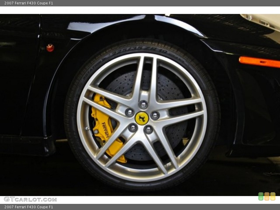 2007 Ferrari F430 Coupe F1 Wheel and Tire Photo #73379537