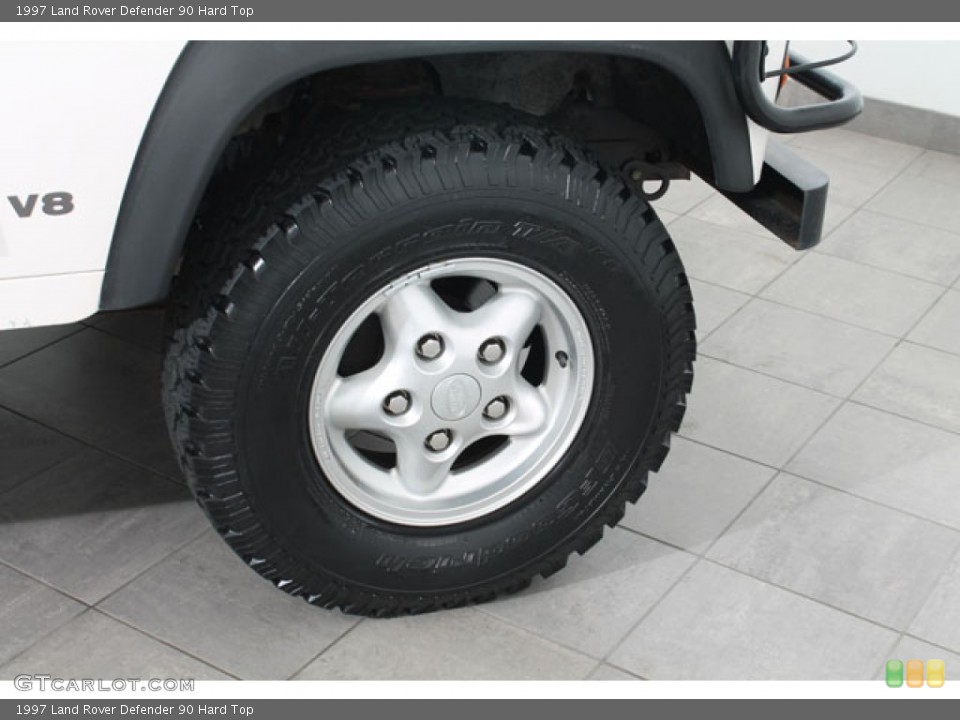 1997 Land Rover Defender 90 Hard Top Wheel and Tire Photo #73379972