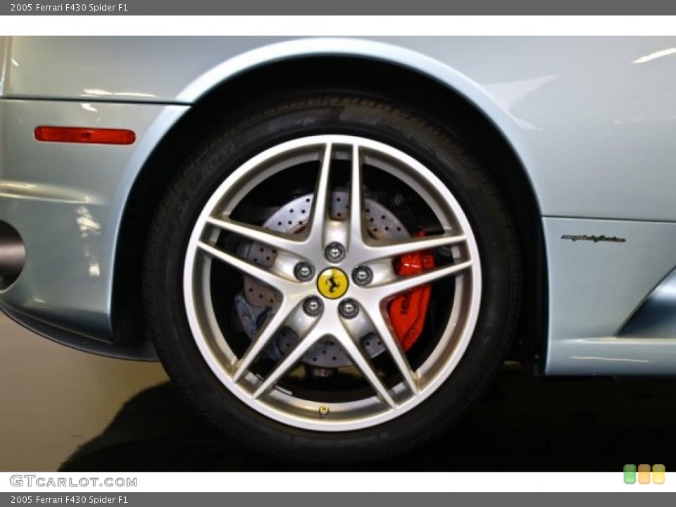 2005 Ferrari F430 Spider F1 Wheel and Tire Photo #73382513