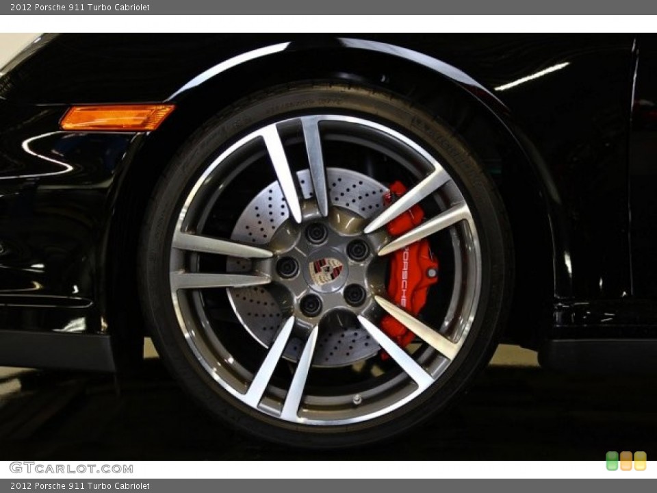 2012 Porsche 911 Turbo Cabriolet Wheel and Tire Photo #73383195