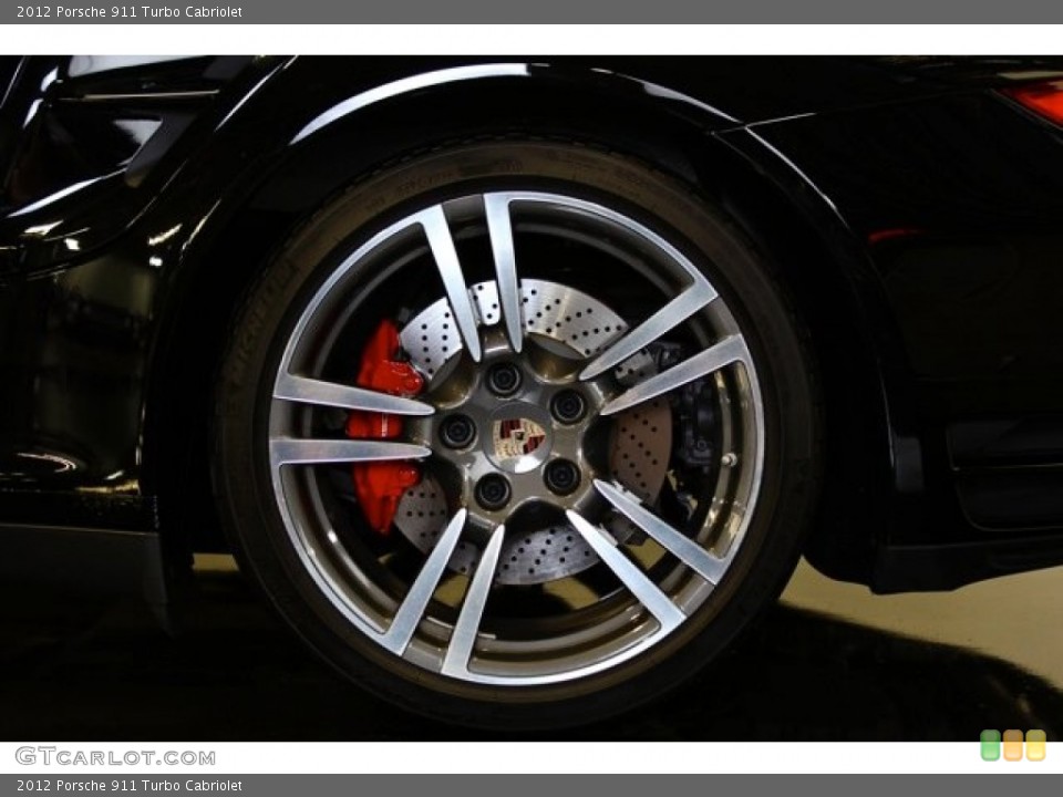 2012 Porsche 911 Turbo Cabriolet Wheel and Tire Photo #73383215