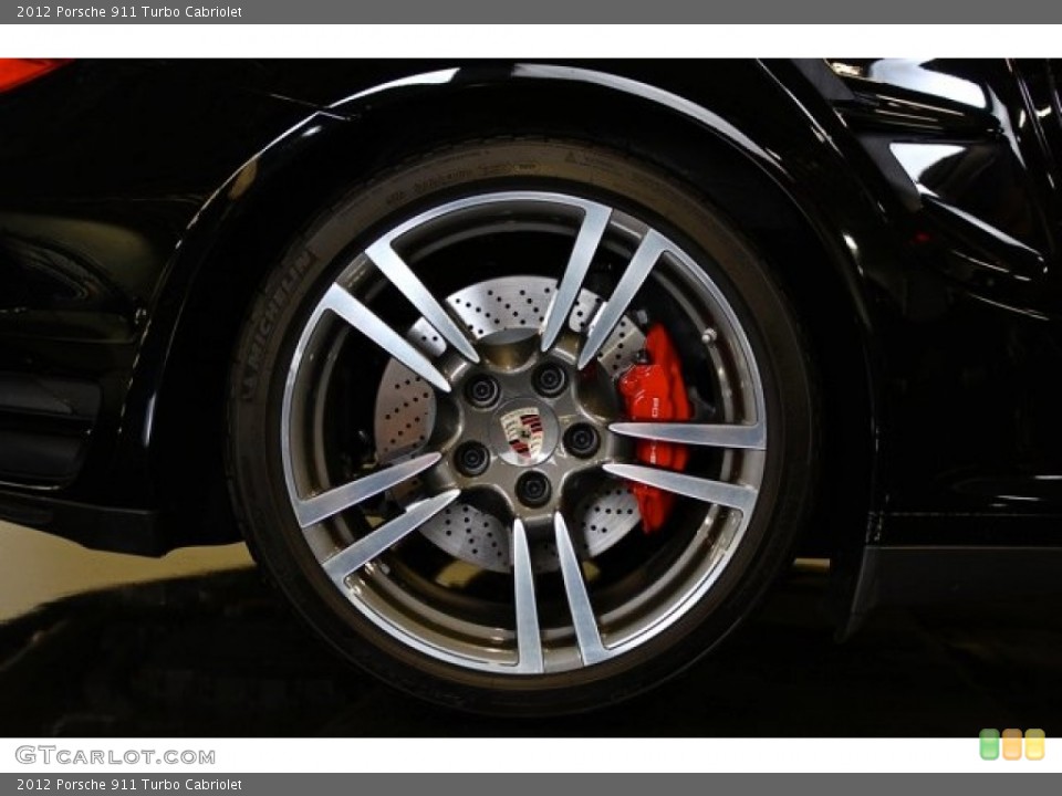 2012 Porsche 911 Turbo Cabriolet Wheel and Tire Photo #73383233