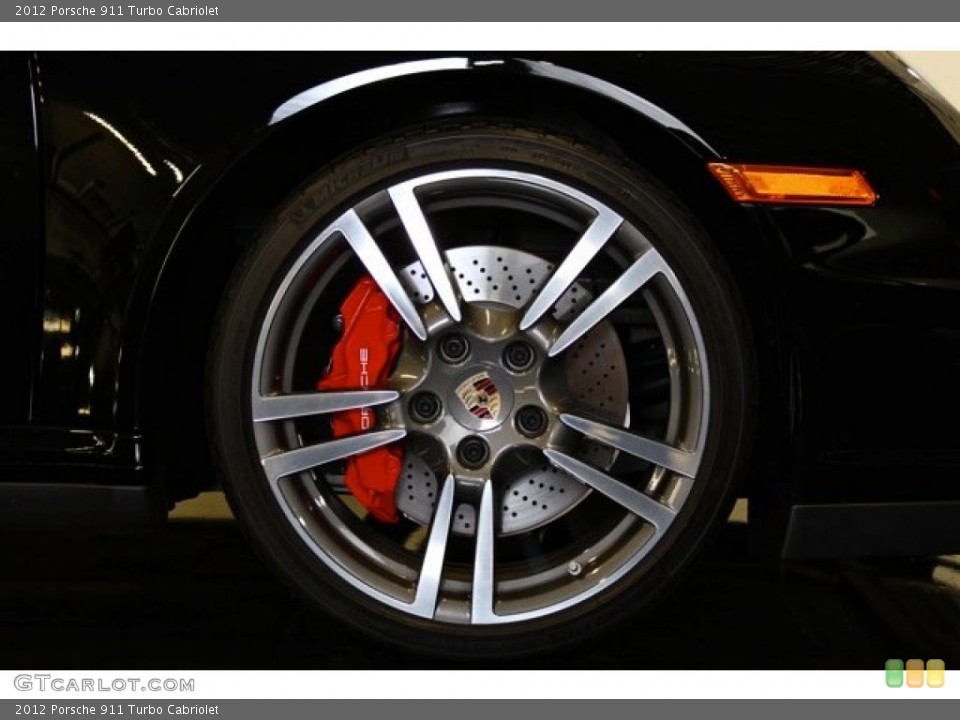 2012 Porsche 911 Turbo Cabriolet Wheel and Tire Photo #73383252