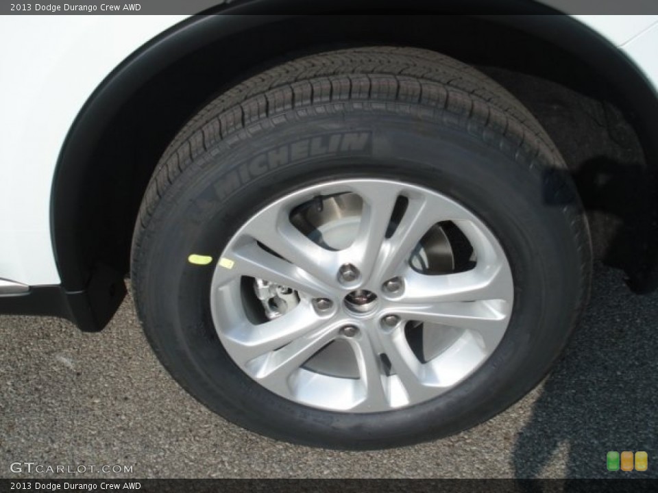 2013 Dodge Durango Crew AWD Wheel and Tire Photo #73385865
