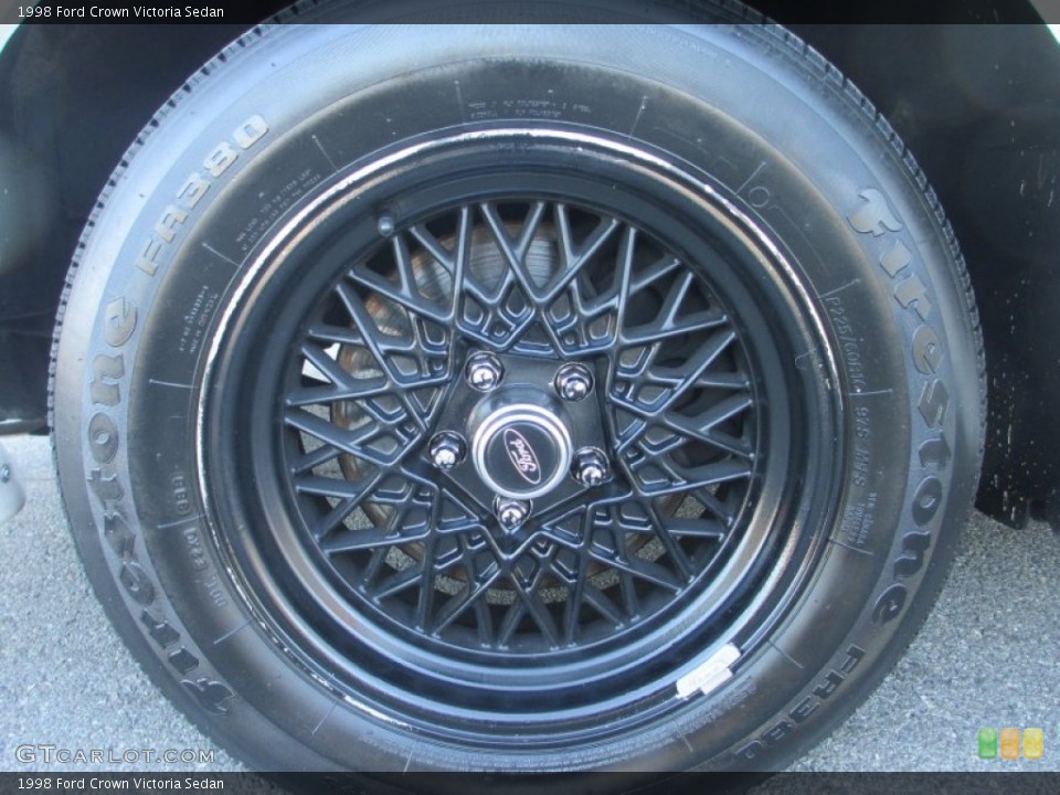 1998 Ford Crown Victoria Custom Wheel and Tire Photo #73396727