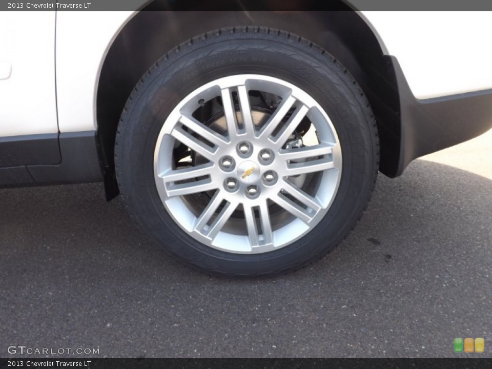 2013 Chevrolet Traverse LT Wheel and Tire Photo #73401761