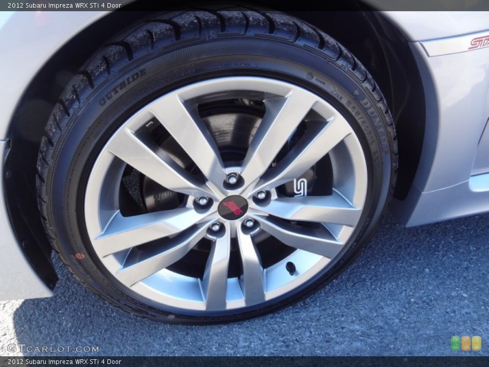 2012 Subaru Impreza WRX STi 4 Door Wheel and Tire Photo #73404518