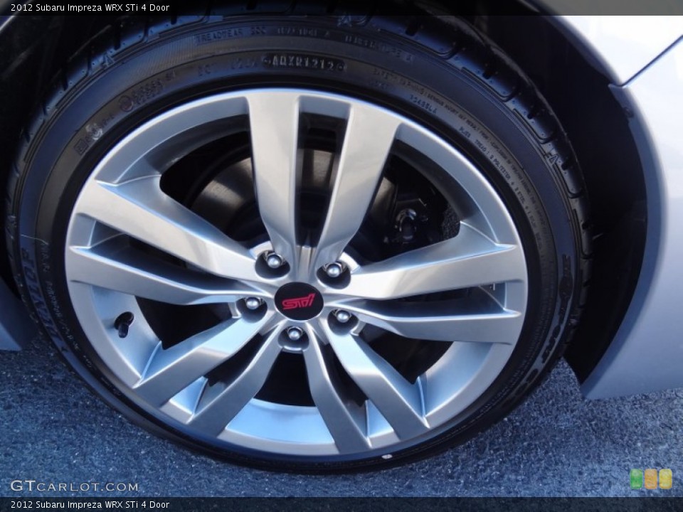 2012 Subaru Impreza WRX STi 4 Door Wheel and Tire Photo #73404533