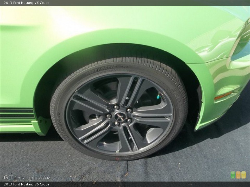 2013 Ford Mustang V6 Coupe Wheel and Tire Photo #73410212