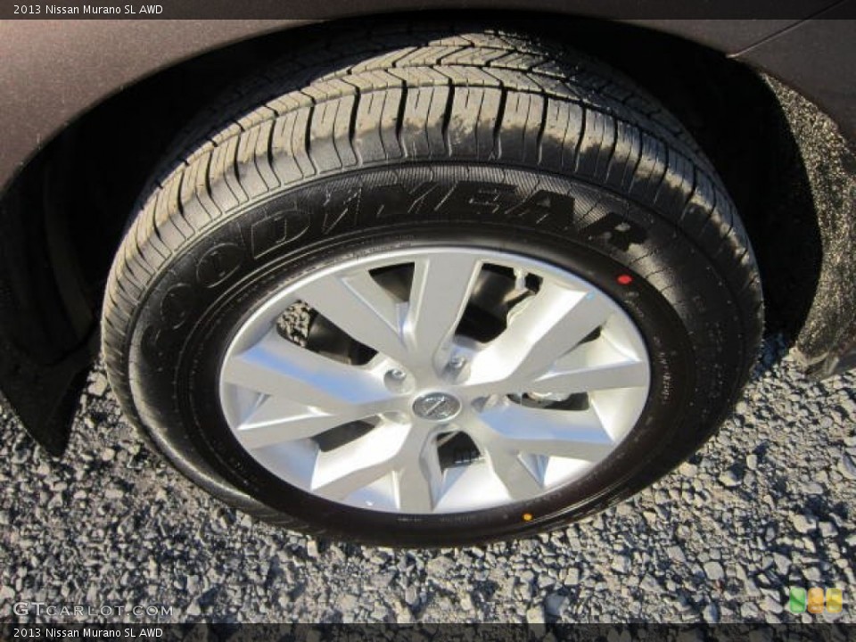 2013 Nissan Murano SL AWD Wheel and Tire Photo #73411242