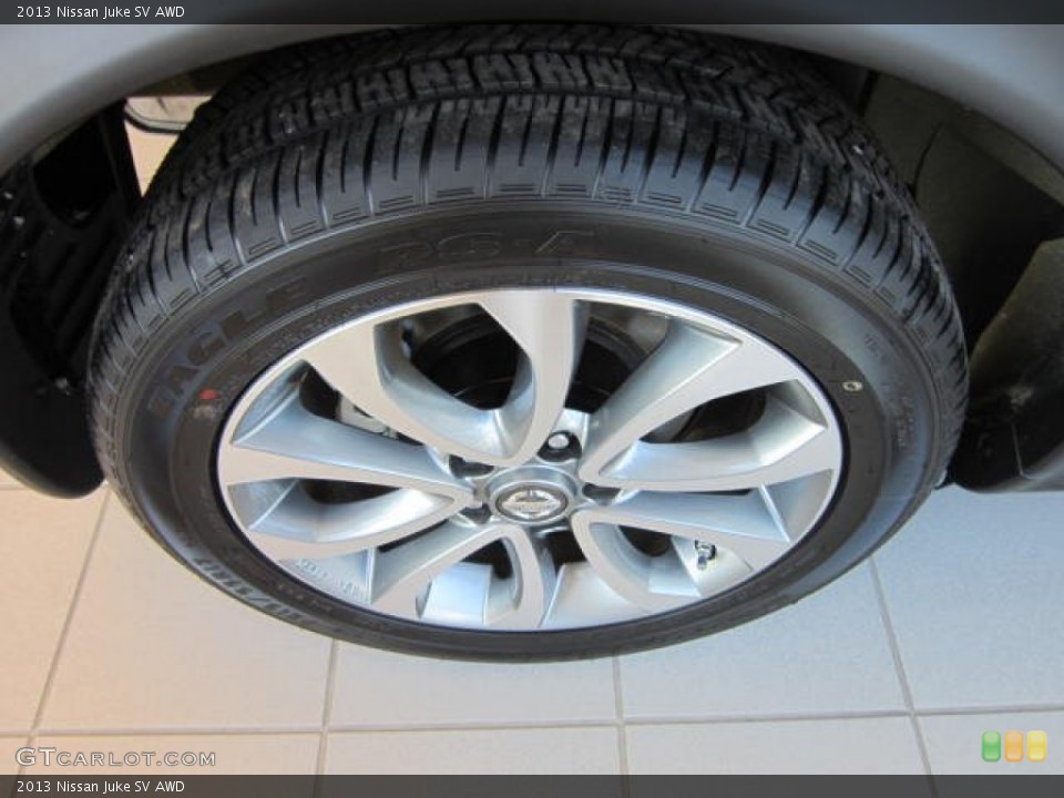 2013 Nissan Juke SV AWD Wheel and Tire Photo #73411655