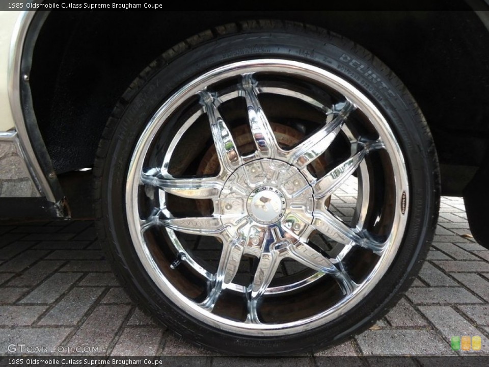 1985 Oldsmobile Cutlass Supreme Custom Wheel and Tire Photo #73415743