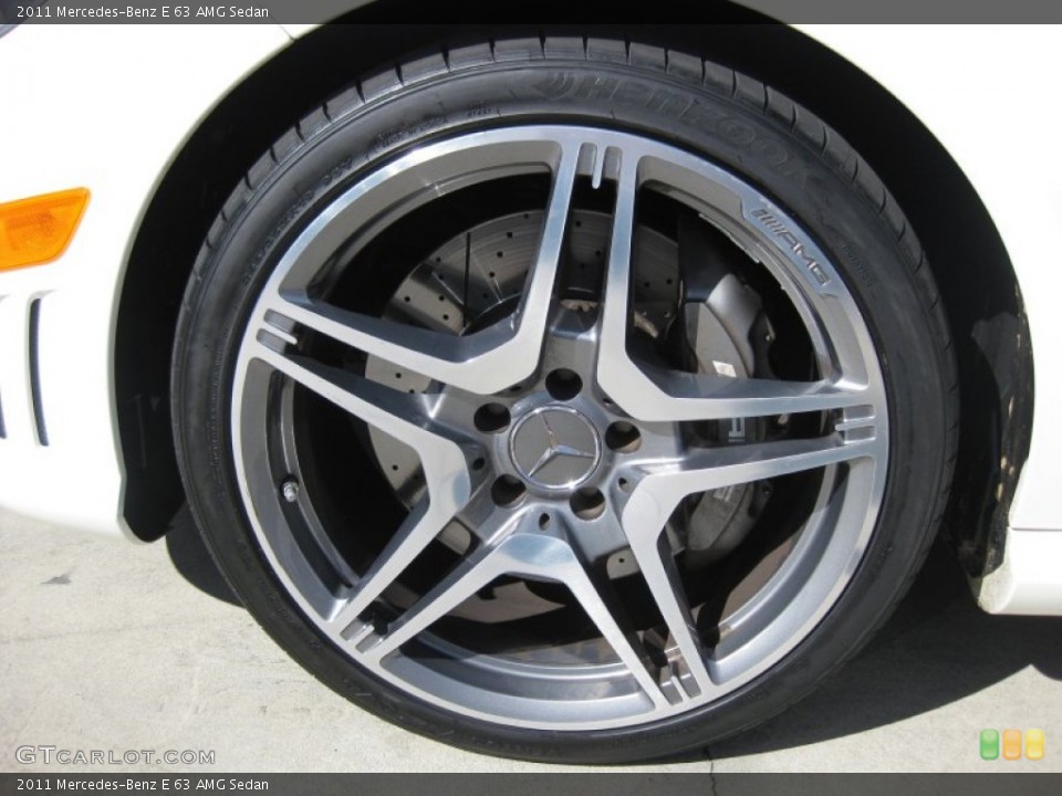 2011 Mercedes-Benz E 63 AMG Sedan Wheel and Tire Photo #73418552