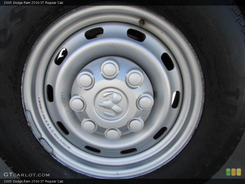 2005 Dodge Ram 2500 ST Regular Cab Wheel and Tire Photo #73424669