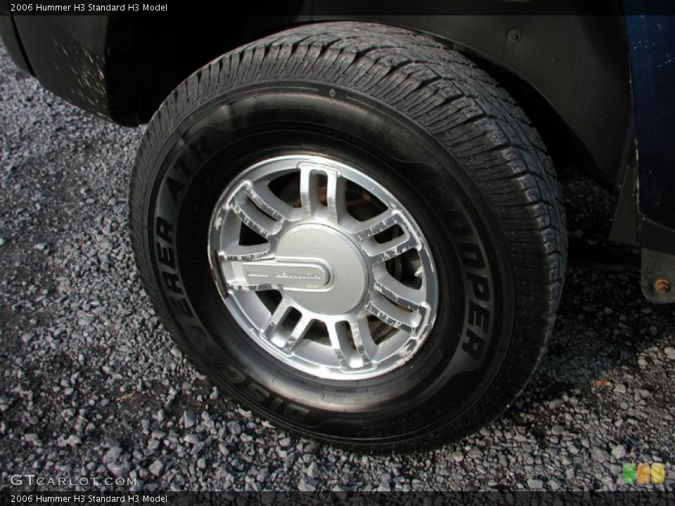 2006 Hummer H3  Wheel and Tire Photo #73425212
