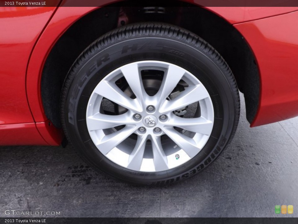 2013 Toyota Venza LE Wheel and Tire Photo #73426301
