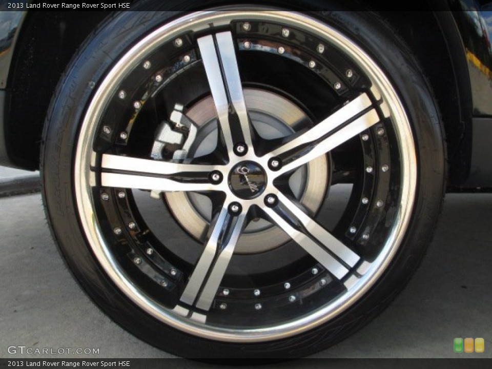 2013 Land Rover Range Rover Sport Custom Wheel and Tire Photo #73426963