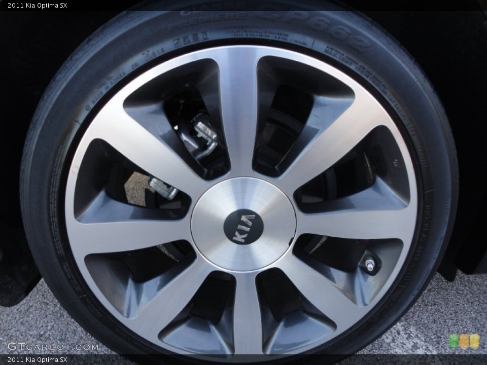 2011 Kia Optima SX Wheel and Tire Photo #73433972