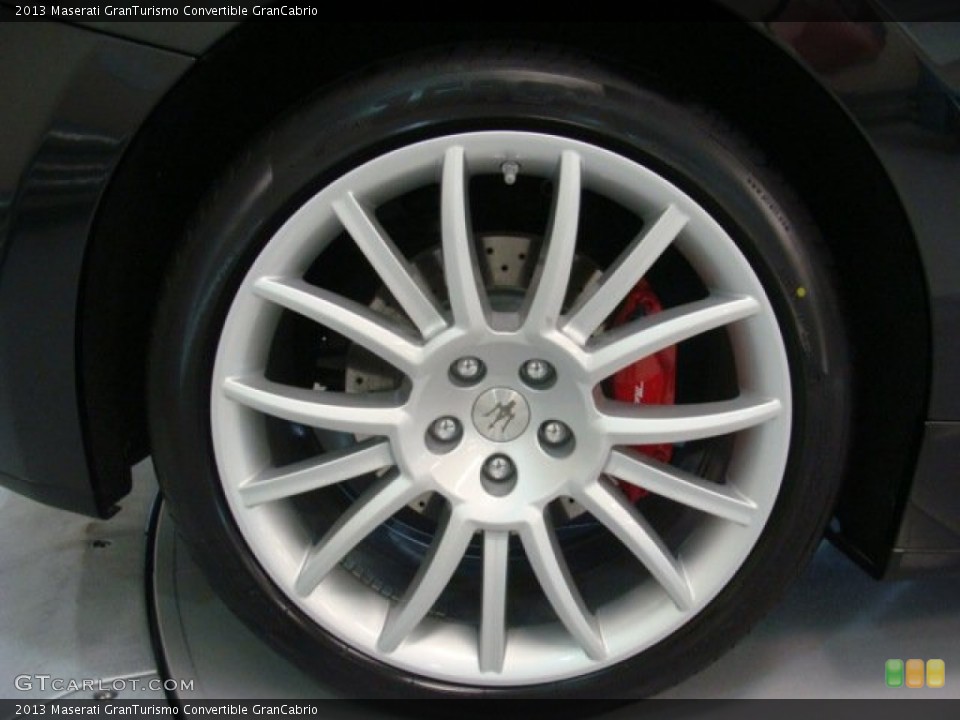 2013 Maserati GranTurismo Convertible GranCabrio Wheel and Tire Photo #73447640
