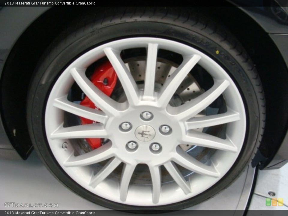 2013 Maserati GranTurismo Convertible GranCabrio Wheel and Tire Photo #73447668
