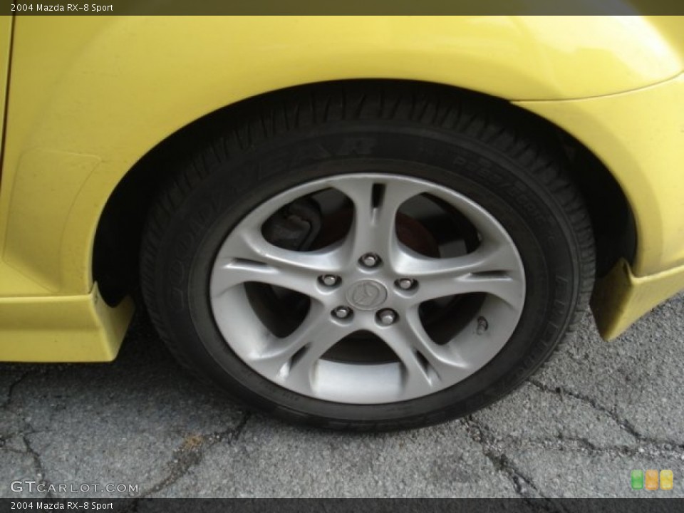 2004 Mazda RX-8 Sport Wheel and Tire Photo #73451927