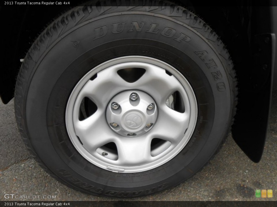 2013 Toyota Tacoma Regular Cab 4x4 Wheel and Tire Photo #73458035