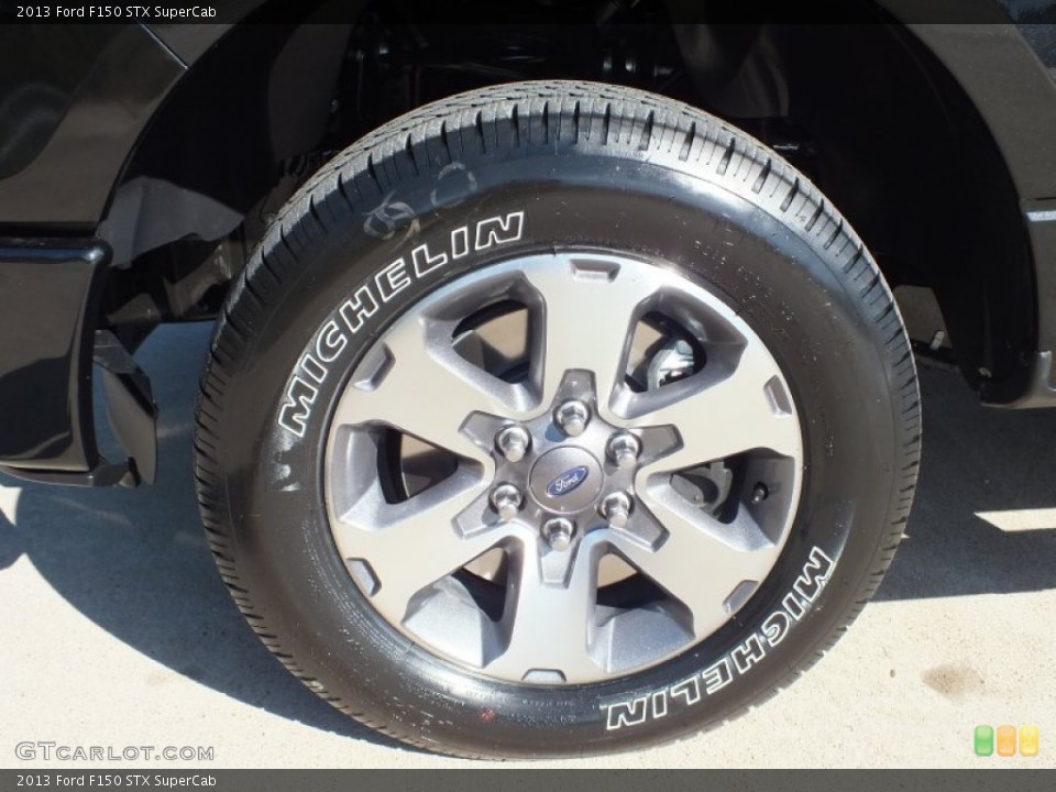 2013 Ford F150 STX SuperCab Wheel and Tire Photo #73459775