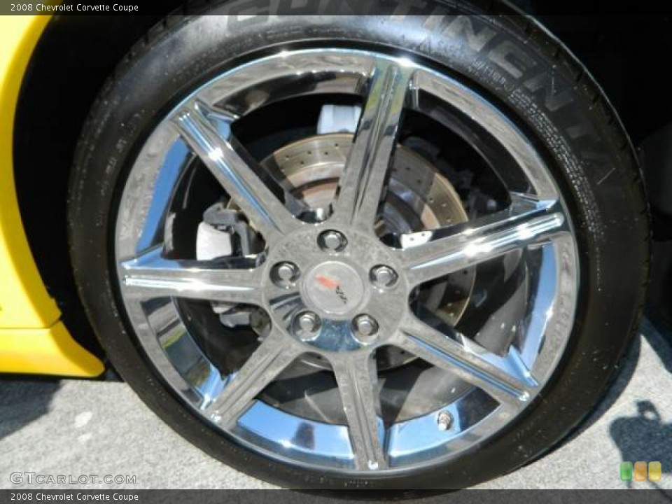 2008 Chevrolet Corvette Coupe Wheel and Tire Photo #73471961