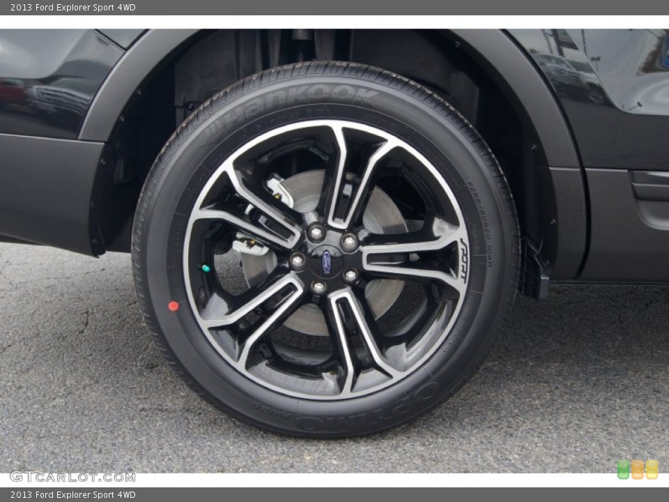 2013 Ford Explorer Sport 4WD Wheel and Tire Photo #73480106