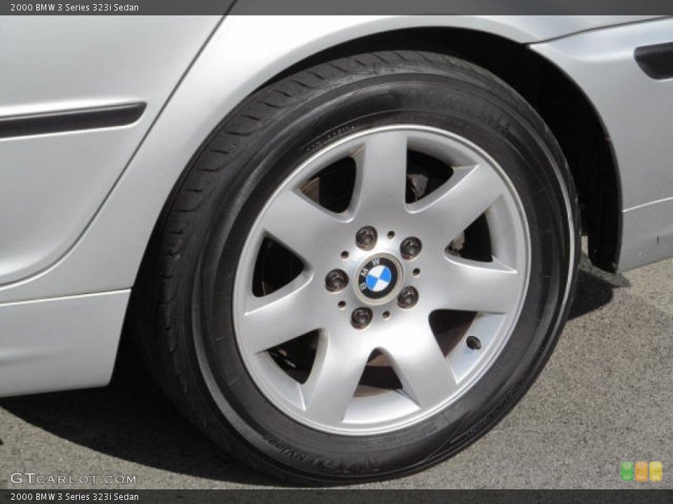 2000 BMW 3 Series 323i Sedan Wheel and Tire Photo #73482488
