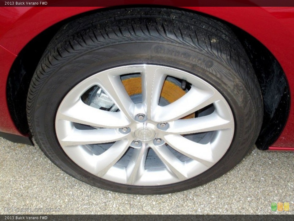 2013 Buick Verano FWD Wheel and Tire Photo #73482575