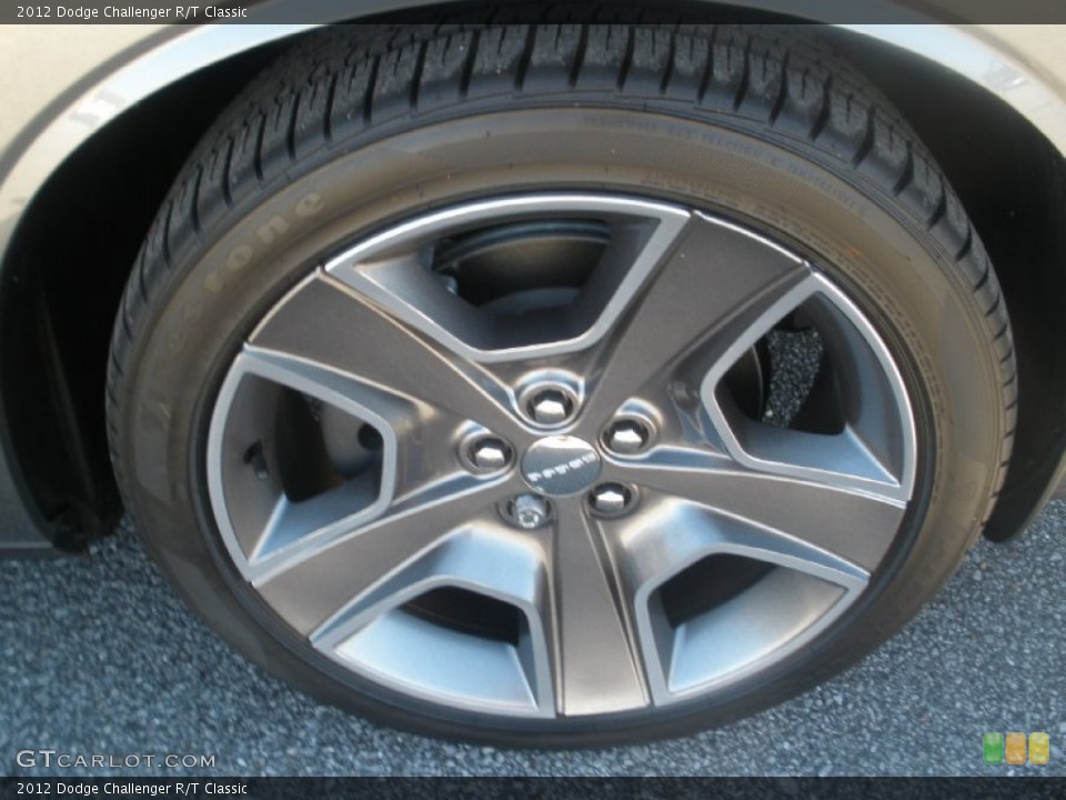 2012 Dodge Challenger R/T Classic Wheel and Tire Photo #73488014