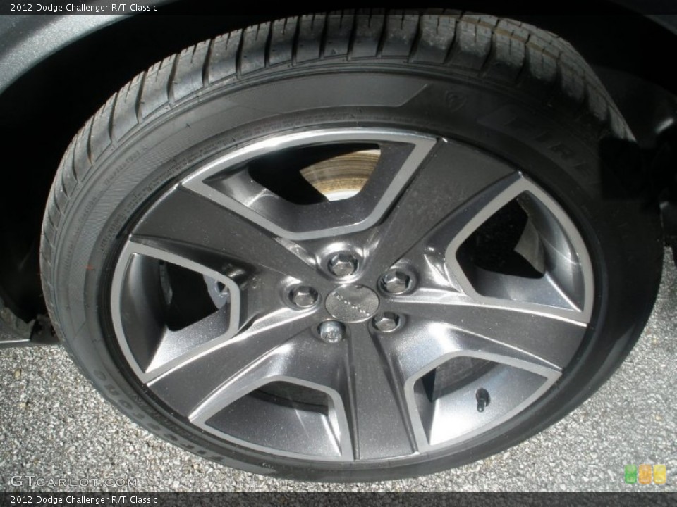 2012 Dodge Challenger R/T Classic Wheel and Tire Photo #73488058
