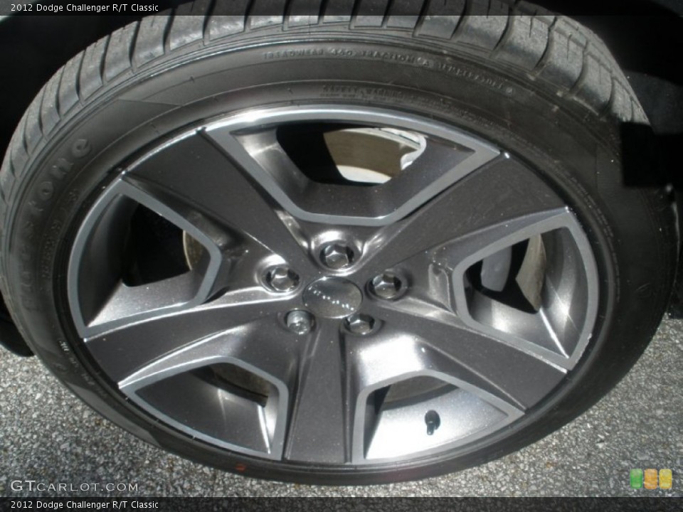 2012 Dodge Challenger R/T Classic Wheel and Tire Photo #73488074
