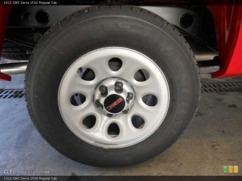 2013 GMC Sierra 1500 Regular Cab Wheel and Tire Photo #73488127